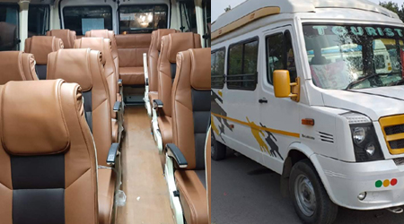 16 Seater Tempo Traveller On Rent Delhi